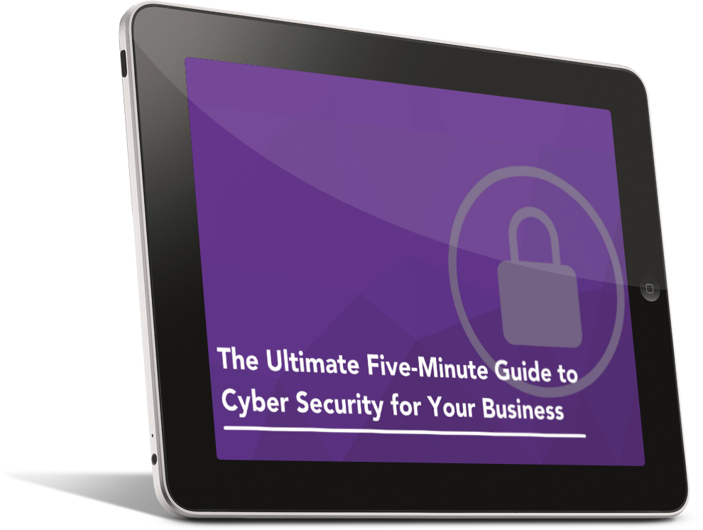 Cyber security guide for business ipad image