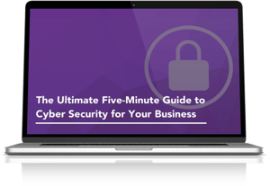 Cyber security guide for business laptop image
